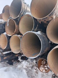 Продам трубу бу Красноярск 720х11 прямошовная