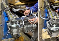 Трубогиб с ЧПУ дорновый трубогибочный станок полуавтоматический PARTNER 3-х координатный